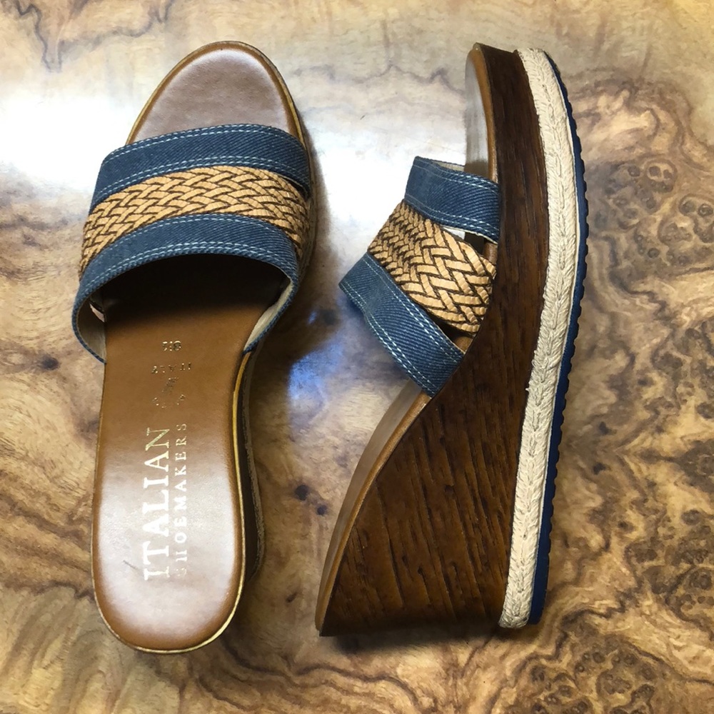 Italian shoe makers wedges
